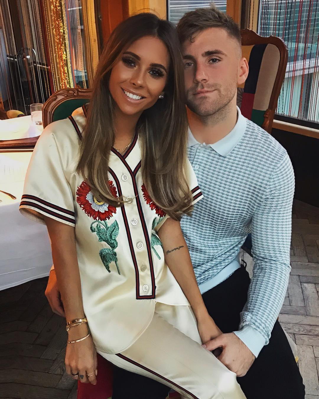 Anouska Santos and Luke Shaw have started a family together in recent years