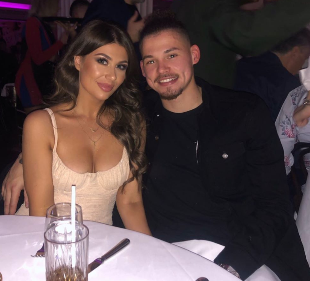 Ashleigh Behan and Kalvin Phillips spent lockdown enjoying each other's company