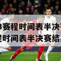 欧洲杯2023赛程时间表半决赛结果,欧洲杯2023赛程时间表半决赛结果查询