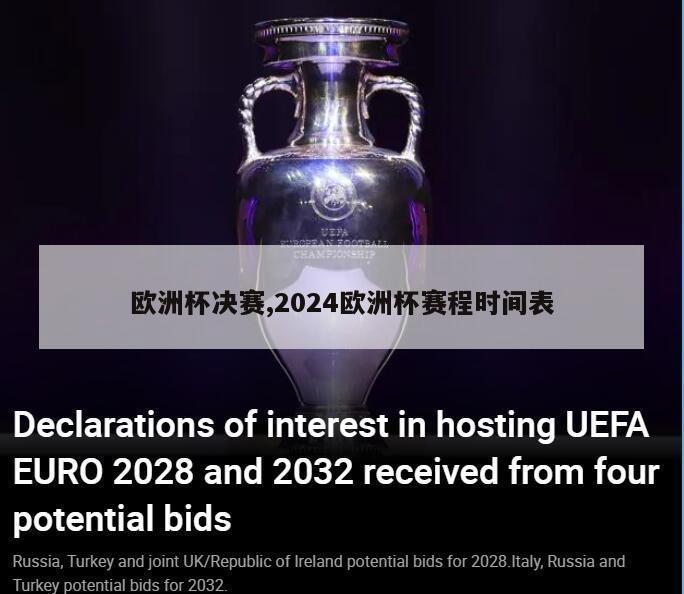 欧洲杯决赛,2024欧洲杯赛程时间表