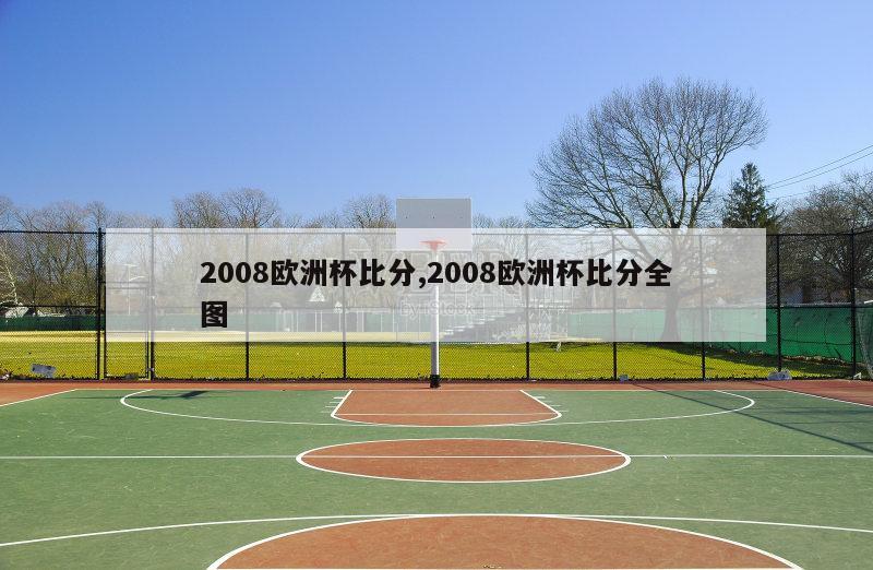 2008欧洲杯比分,2008欧洲杯比分全图