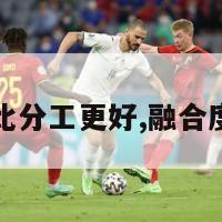 融合比分工更好,融合度分析